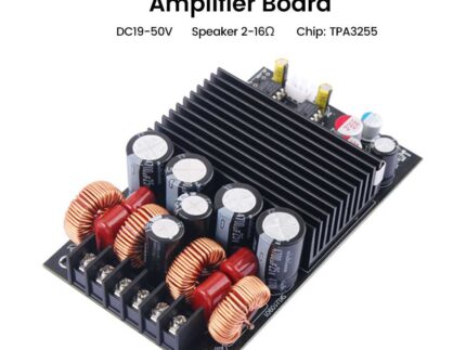 لوحة مضخم صوت رقمي TPA3255 عالي النقاء (HIFI) بقدرة احترافية
TPA3255 Audiophile HIFI Digital Amplifier Board - High Power